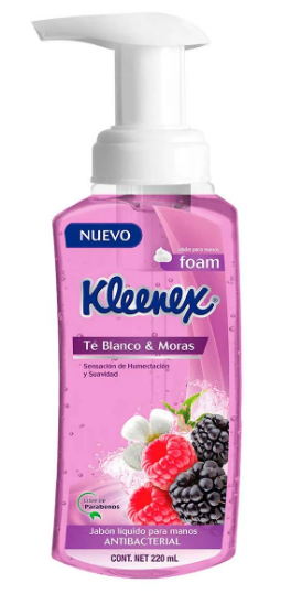 JBN LIQ KLEENEX T BCO-MOR P/M 220ML
