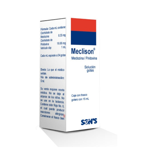 MECLISON SOL. GTS. CAJA C/FCO. C/15 ML.