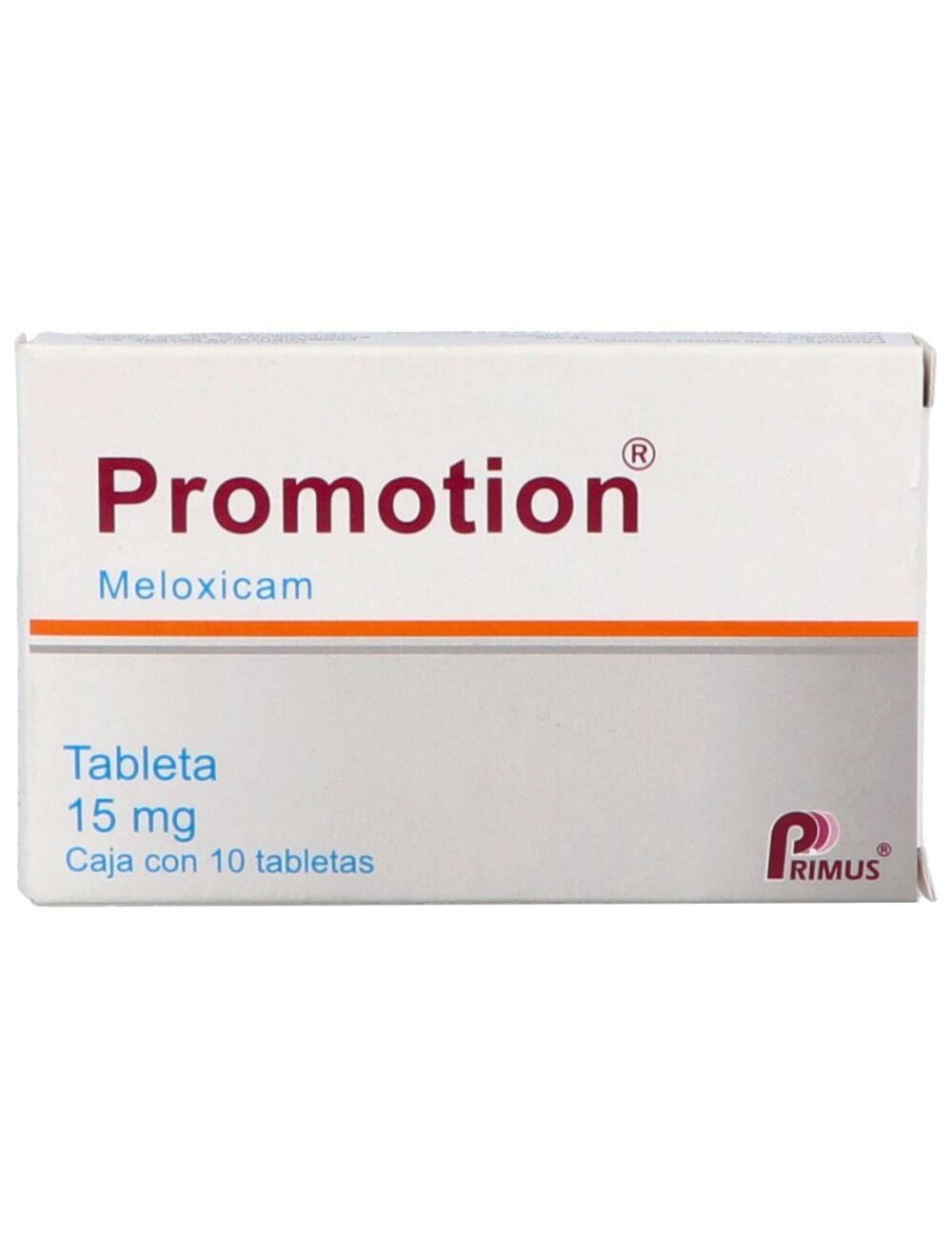 PROMOTION 15 MG 10 TAB