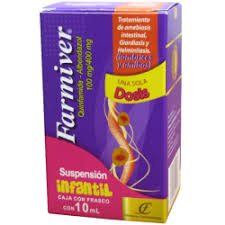 FARMIVER INFANTIL SUSP. CAJA C/FCO. C/10 ML. SABOR VAINILLA