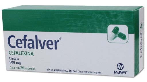CEFALEXINA 500MG 20CAPS MV LGEN