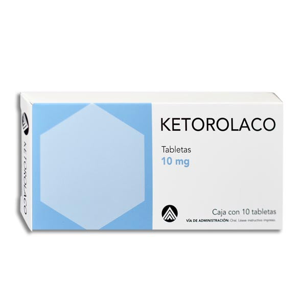 KETOROLACO 10MG (LOROTEC) 10TABS