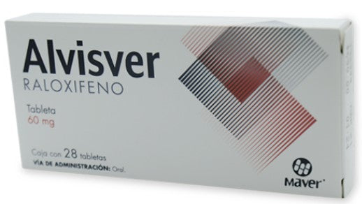 ALVISVER TAB. 60 MG. CAJA C/28