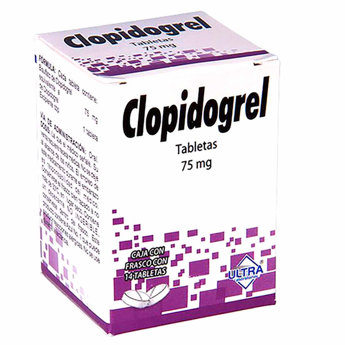 CLOPIDOGREL 75 MG 14 TAB LGEN
