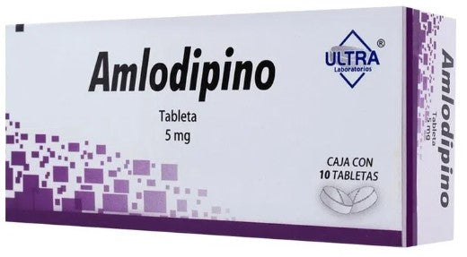 AMLODIPINO 5MG 10 TAB ULT LGEN