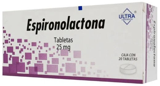 ESPIRONOLACTONA 25MG 20TAB LGEN