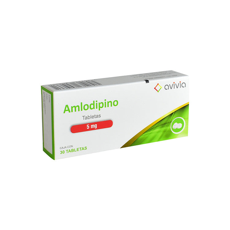 AMLODIPINO 5MG 30 TAB LGEN