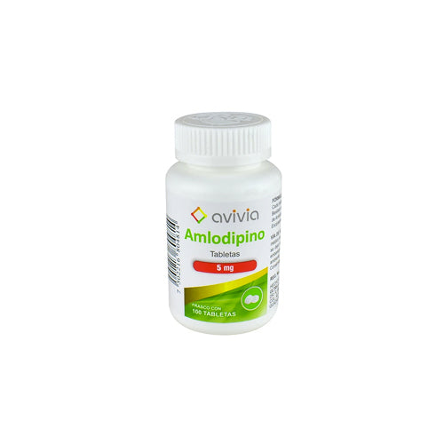 AMLODIPINO 5MG FCO 100 TAB LGEN
