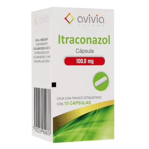 ITRACONAZOL 100MG 15 CAPS LGEN