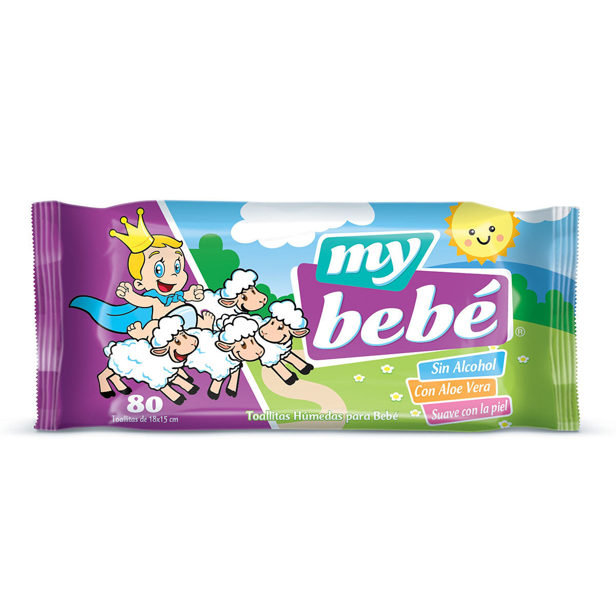 TAS HUM MI BEBE C/ALOE VERA C/80