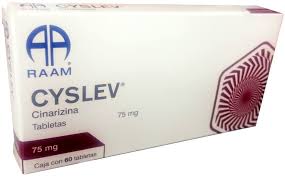CYSLEV (CINARIZINA 75MG) 60TABS