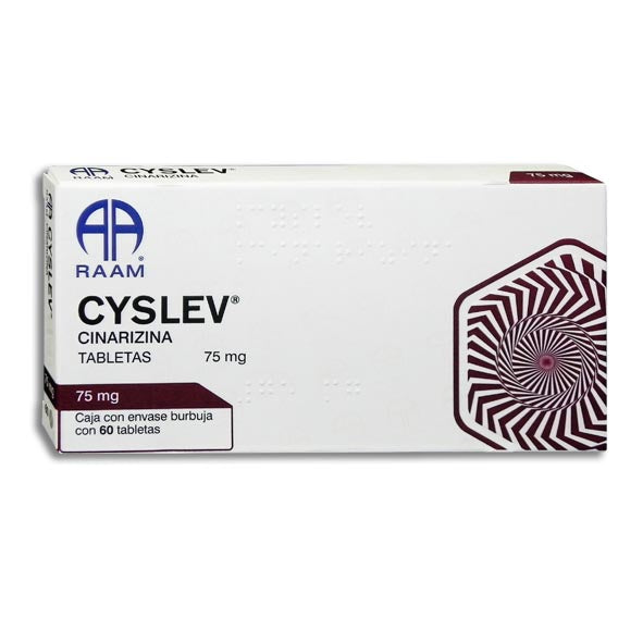 CYSLEV 60 TAB 75 MG
