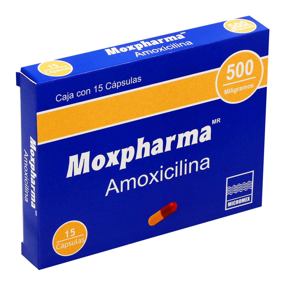 AMOXICILINA 500 MG 15 CAPS LGEN