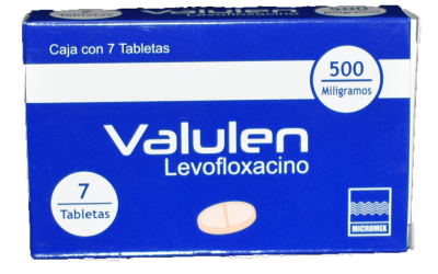 LEVOFLOXACINO 500 MG 7 TAB LGEN