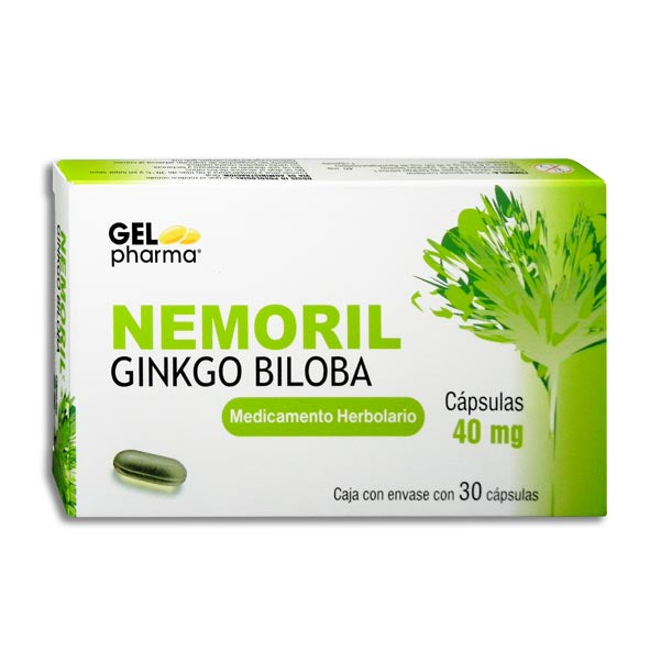 NEMORIL CAP 40 MG CAJA C30