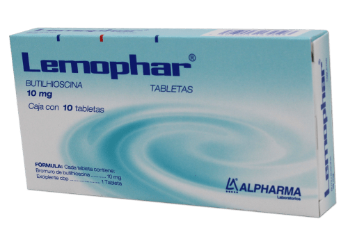 LEMOPHAR TAB. 10 MG. CAJA C/10