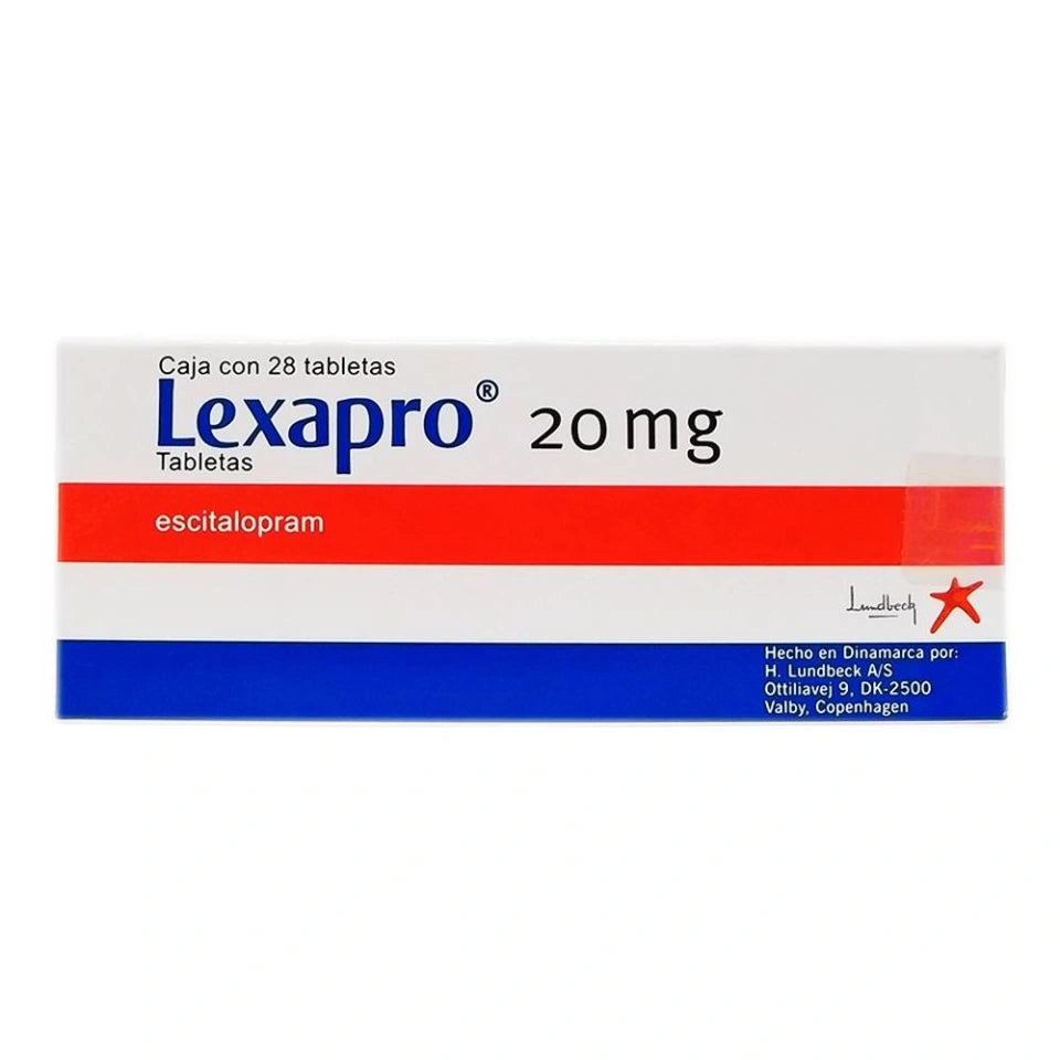 LEXAPRO 20 MG 28 TAB