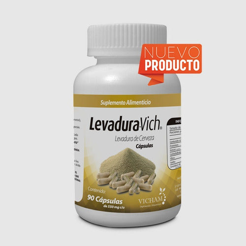 LEVADURA-VICH 90 CAPS 550 MG