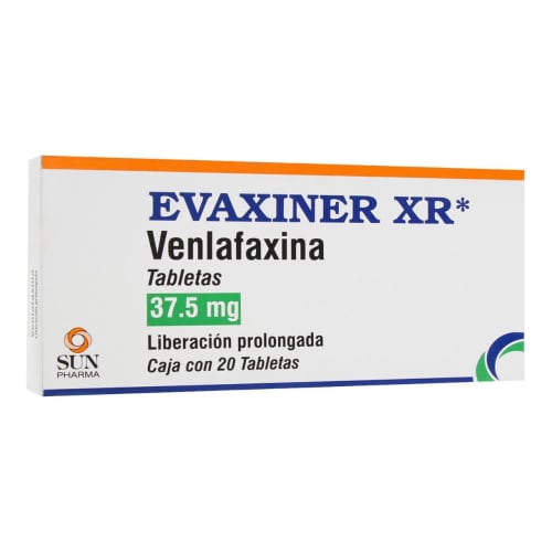 EVAXINER XR 37.5MG - TAB 20