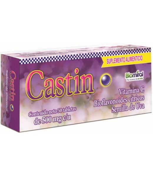 CASTIN 50 TAB 10/8.80/2/500 MG