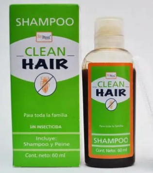NEUPHASE CLEAN HAIR SHAMPOO CAJA FCO. C/60 ML. Y PEINE
