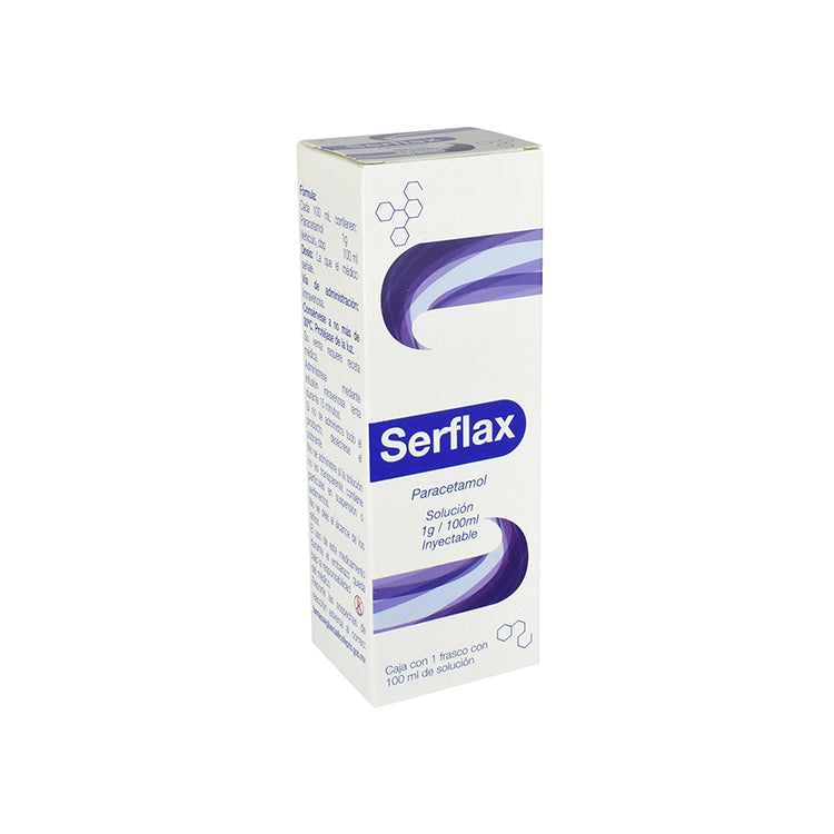 SERFLAX 1 SOL INY 1000MG/100 ML