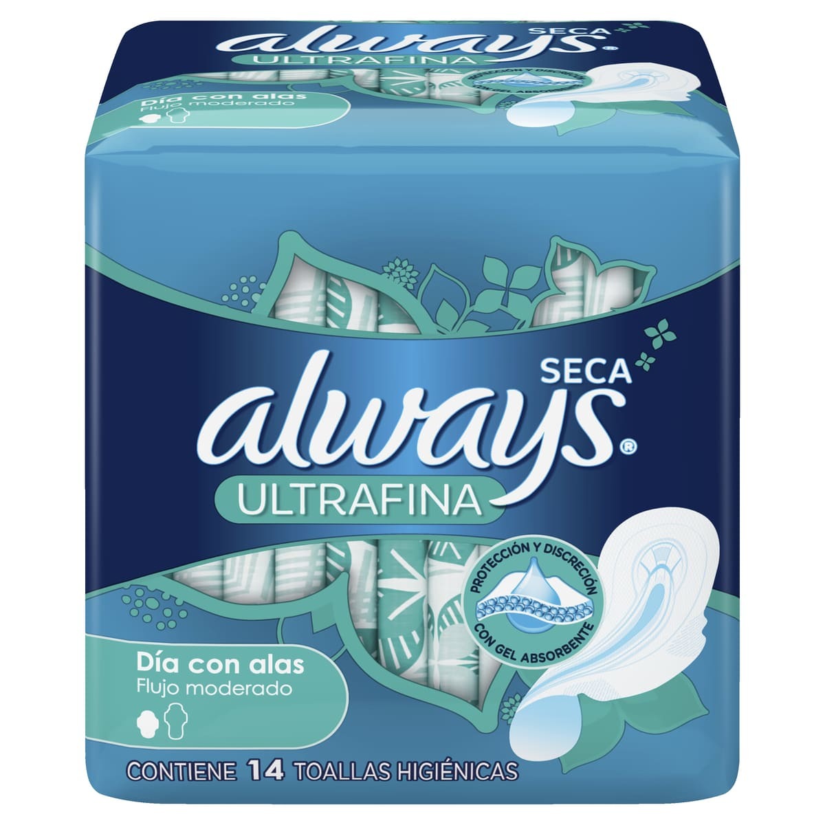 TAS SANIT ALWAYS ACT-U C/A 14PAD