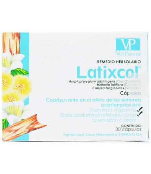 LATIXCOL 30 CAPS 315/17.5/17.5 MG