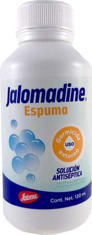 JALOMADINE ESPUMA 1 SOL 120 ML