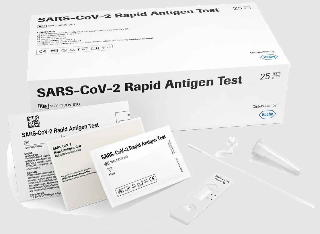 KIT CASETE COVID-19 ANTIG C/25 PBAS