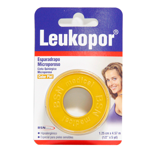 LEUKOPOR 7236803 1.25CMX4.57M - PZA 1