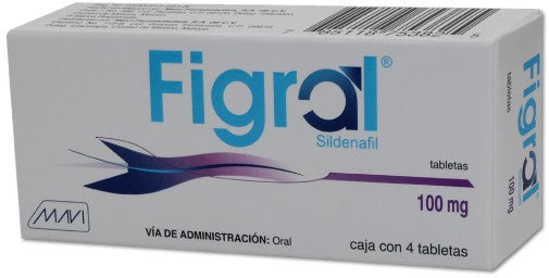SILDENAFIL 100MG 4 TAB LGEN