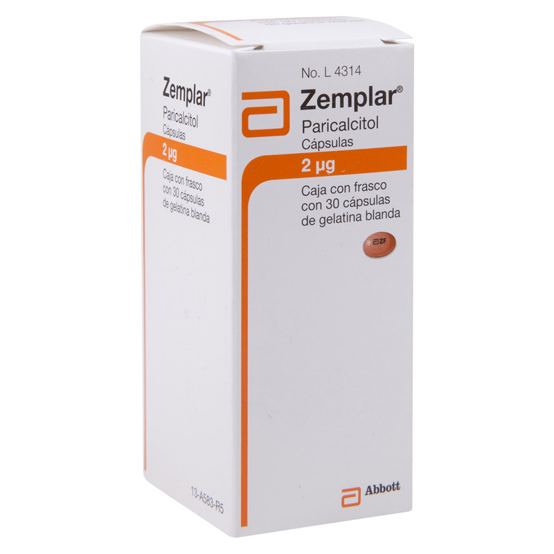 ZEMPLAR 2MCG C/30 CAPS