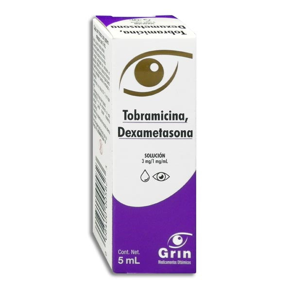 TOBRAMICINA/DEXAMETASONA SOL OFT. FCO GOTERO C5 ML