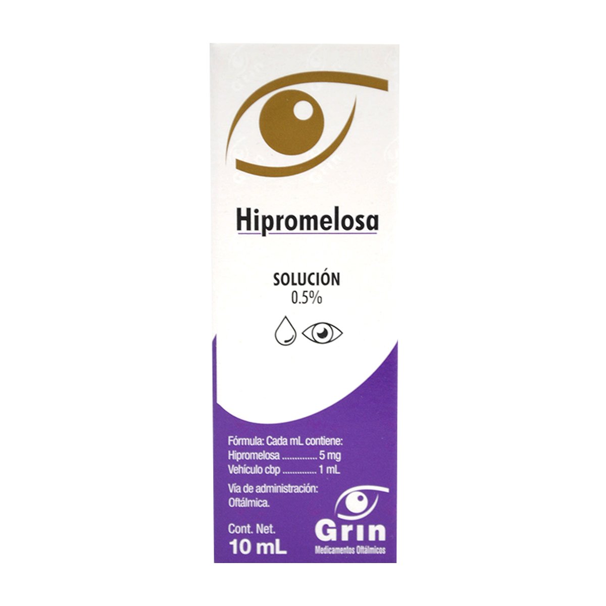 HIPROMELOSA SOL OFT. 0.5% FCO GOTERO C10 ML