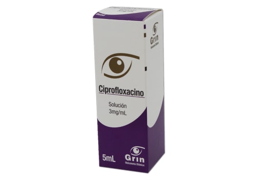 CIPROFLOXACINO SOL OFT. FCO GOTERO C5 ML