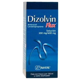 DIZOLVIN FLUX SOL. 300/600 MG. FCO. C/120 ML