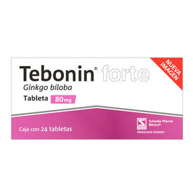 TEBONIN-FORTE 80 MG 24 TAB