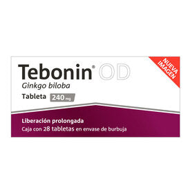 TEBONIN-OD LP 240 MG 28 TAB