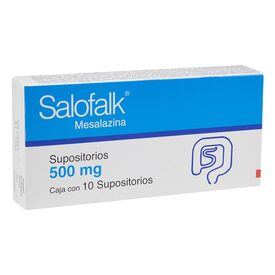 SALOFALK 500 MG 10 SUPS
