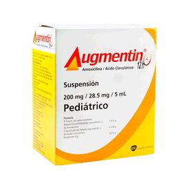 AUGMENTIN 12H 200MG PED SUSP 40ML