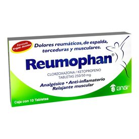 REUMOPHAN 50/250 MG 10 TAB
