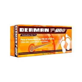 DERMAN F-UNO 1% TBO 15G GEL