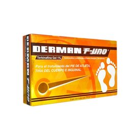 DERMAN F-UNO 1% TBO 30G GEL