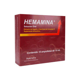 HEMAMINA AD ORAL AMP10X10ML