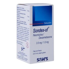 SONDEX-OF SOL. OFT. CAJA C/FCO. C/5 ML.