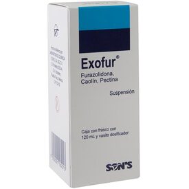EXOFUR SUSP. CAJA C/FCO. C/120 ML.