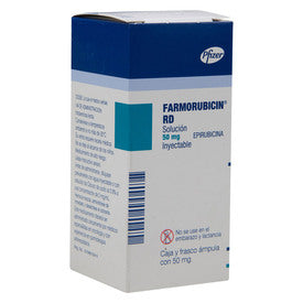 FARMORUBICIN RD SOL INY 50 MG