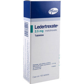 LEDERTREXATE 2.5 MG 100 TAB