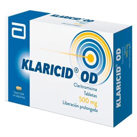 KLARICID-OD 500 MG 14 TAB